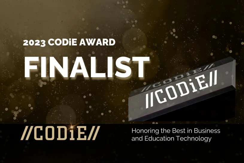 2023 CodiE Finalist banner