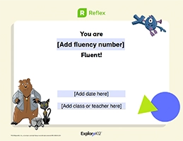 Reflex Fillable Certificate