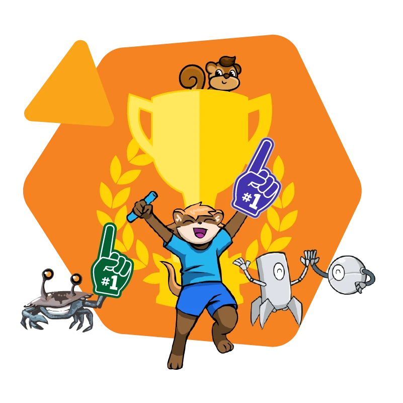 award with frax and reflex characters