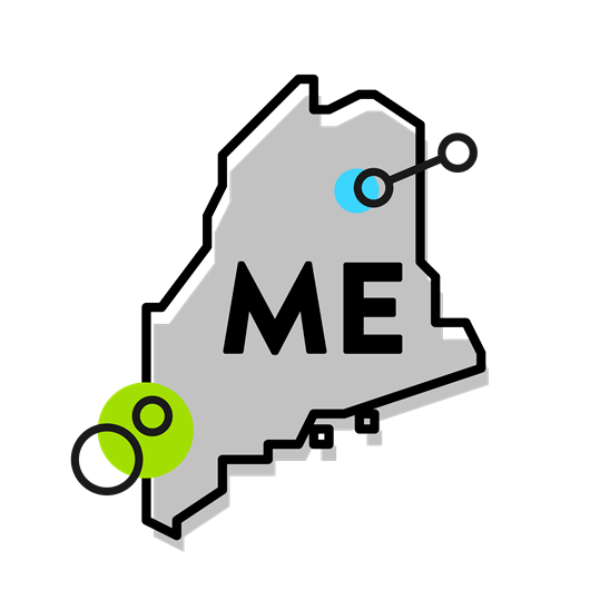 Maine State Icon