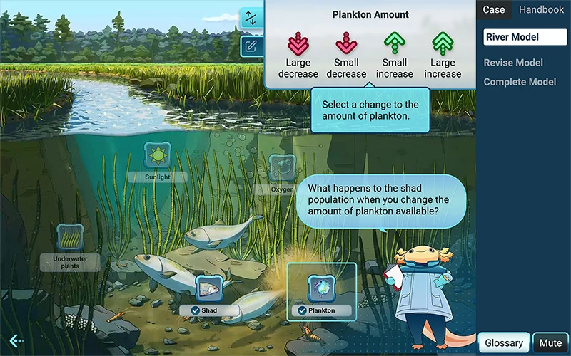 River Detective: The Case of the Missing Shad