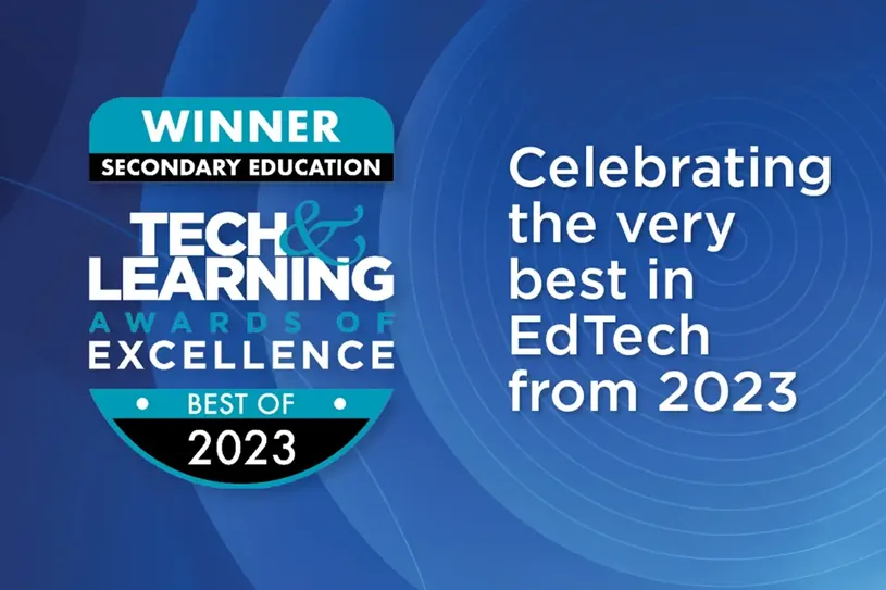Tech and Learning Best of 2023 Award logo