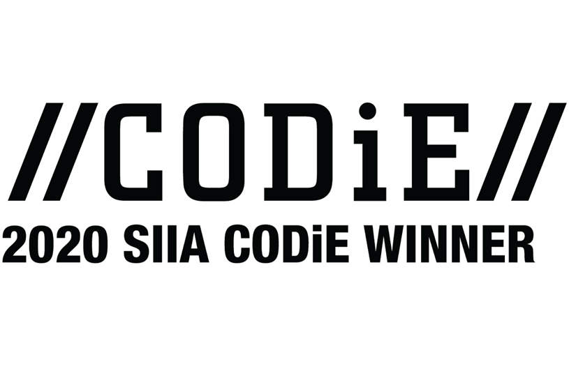 2020 CodiE Award logo