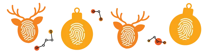 fingerprint ornaments