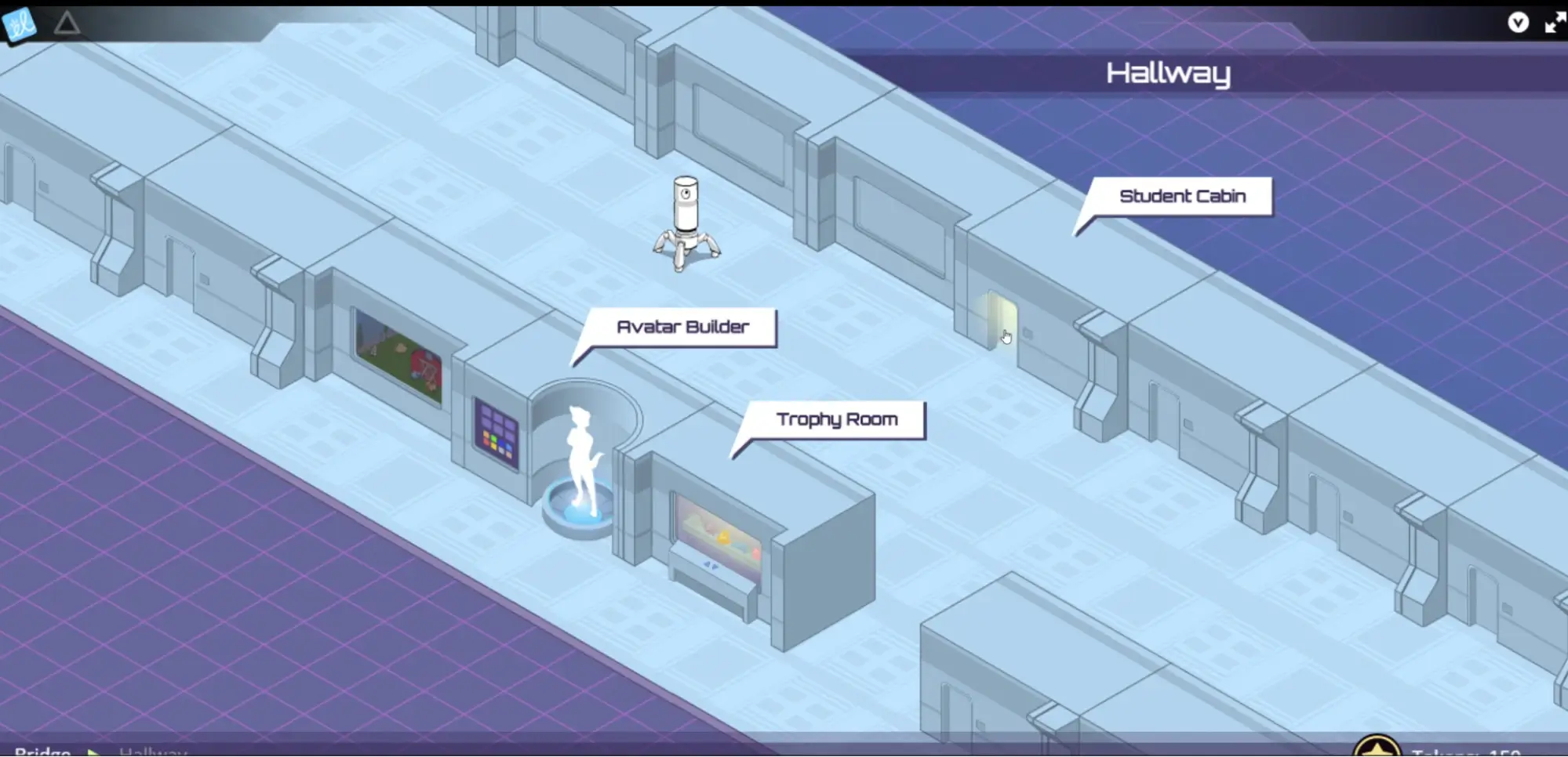 Avatar Builder access through Hallway
