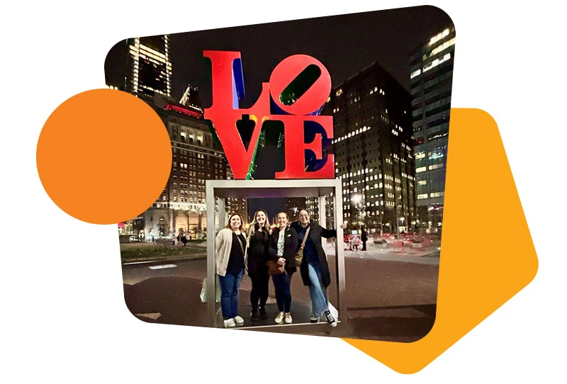 City of Brotherly Love: Kristie Reighard, Suzanne Kehret, Carrie Adler, Jenna Mercury