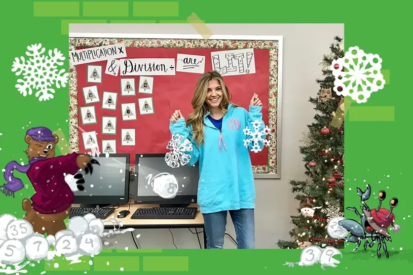 Reflex Winter Bulletin Board