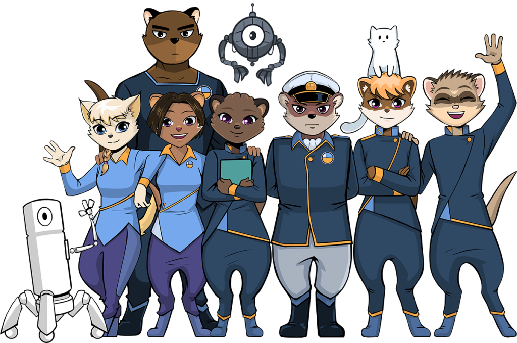 The crew of the F.S.S. Sable